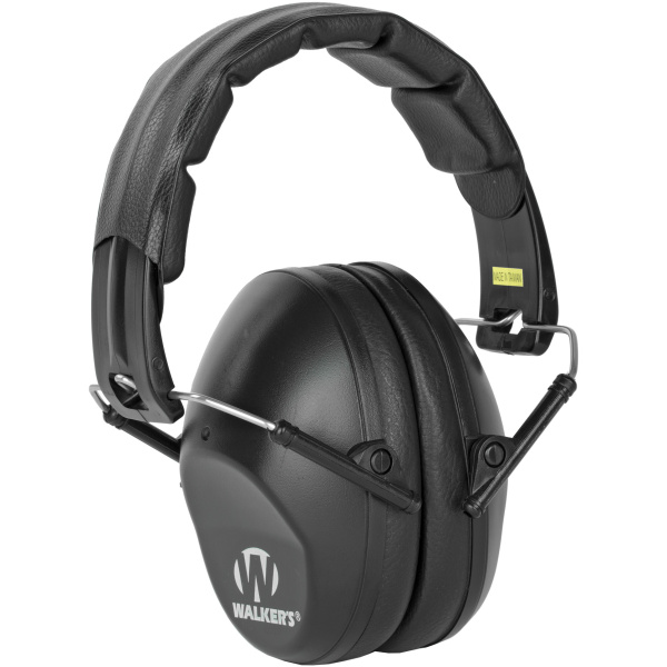 Black noise-canceling headphones with cushioned ear muffs.