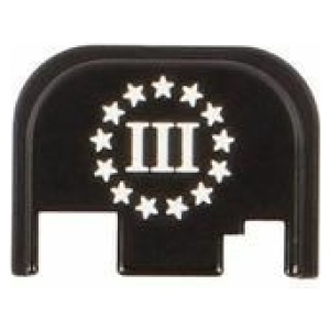 Cruxord Glock Back Plate 3 Percenter Glocks Gen 1-4