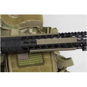 Ergo Grip 4 Pack of Black 7-Slot KeyMod WedgeLok Rail Covers