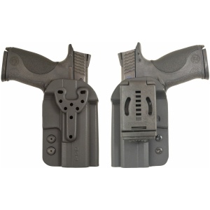 CompTac QB OWB Kydex Holster- Modular Fit-Size 1-Black
