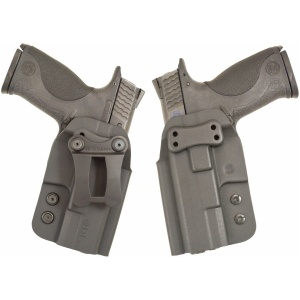 CompTac QI IWB Kydex Holster- Modular Fit-Size 1-Black