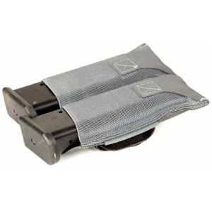 Blue Force Gear-Belt Mounted Ten-Speed® Double Pistol Mag Pouch - Wolf Gray