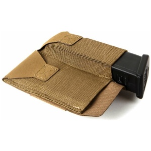 Blue Force Gear-Belt Mounted Ten-Speed® Double Pistol Mag Pouch -Coyote Brown