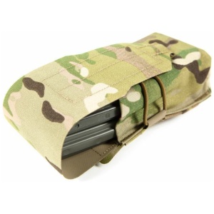 Blue Force Gear-Double M4 Mag Pouch - Classic style with flap - MultiCam®