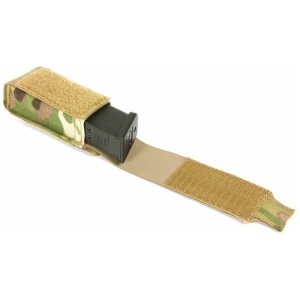 Blue Force Gear-Single Pistol mag Pouch Classic style w/ flap (fits lights multitools)  MultiCam®