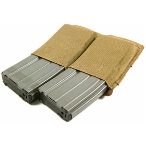 Blue Force Gear-Ten-Speed® Double M4 Mag Pouch - Coyote Brown