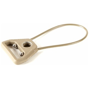 Blue Force Gear Molded UWL 2.75" Wire Length Tan Nylon with Push Button QD socket and 1.25" Webbing Slot