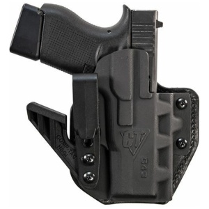 CompTac eV2 Max Hybrid Appendix IWB Holster - SW - MP Shield 9mm/40 - Right - Black