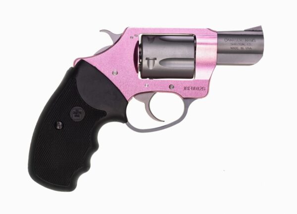 Charter  Arms - THE PINK LADY .38 Special 2" 5rd Full  Grip Pink/Stainless Steel CA MA - Image 2
