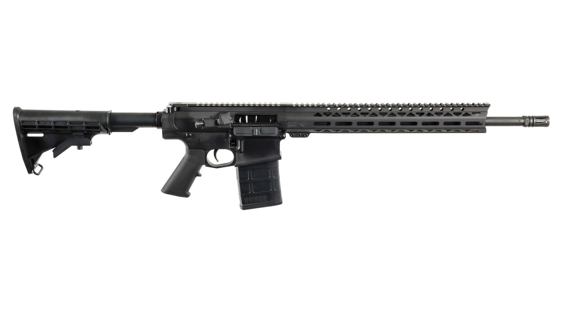 LF308 Battle Rifle Cerakote Black (BLK) 308 Win 20rd Mag - Image 2