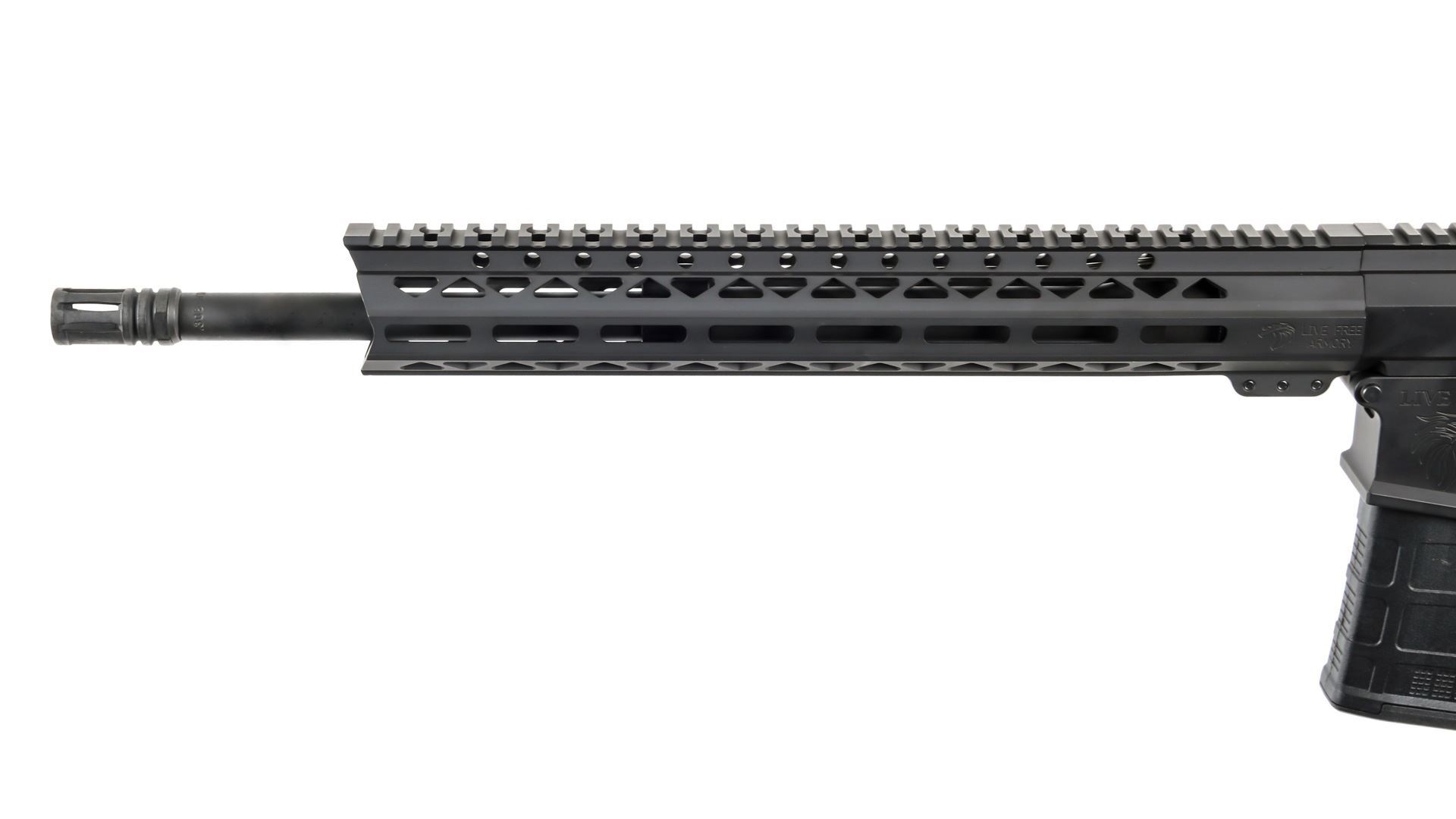 LF308 Battle Rifle Cerakote Black (BLK) 308 Win 20rd Mag - Image 3