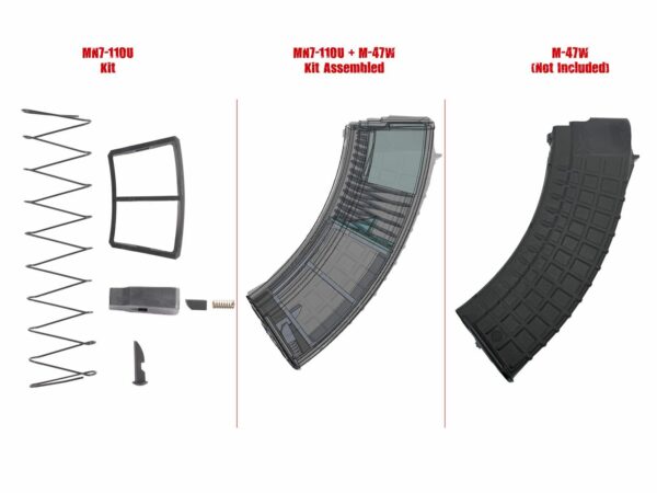 Arsenal 7.62x39mm 30rd to 10rd Magazine Conversion Kit - Image 3