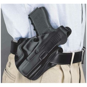 DESANTIS THUMB BREAK SCABBARD - RH OWB S&W SHLD 9 EZ BLK