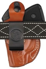 DESANTIS MAVERICK HOLSTER RH - OWB LEATHER RUGER LCP TAN - Image 2
