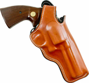 DESANTIS DUAL ANGLE HUNTER HOL - LEATHER RH S&W GOVERNOR TAN