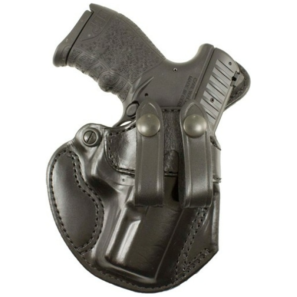 DESANTIS COZY PARTNER HOLSTER - IWB RH LTHR FITS GLOCK 43 BLK