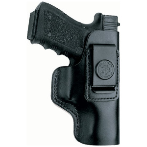 DESANTIS INSIDER HOLSTER IWB - RH LEATHER 1911 3-3.5" BLACK