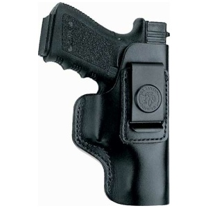 DESANTIS INSIDER HOLSTER IWB - RH LEATHER 1911 4-41/4" BLACK
