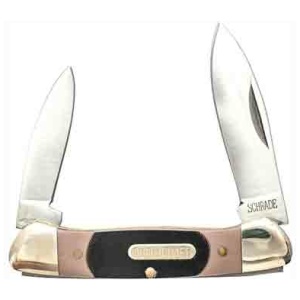OLD TIMER KNIFE MINUTEMAN - 2-BLADE 2" STAINLESS DELRIN