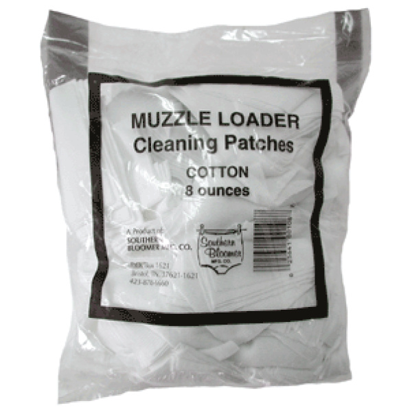 SOUTHERN BLOOMER MUZZLELOADER - CLEANING PATCH 225-PACK