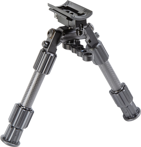 CALDWELL BIPOD ACCUMAX 6"-9" - CARBON FIBER SWIVEL STUD