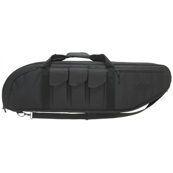ALLEN BATTALION TACT CASE 42" - W/3-POCKETS 2 MAGS EACH BLACK