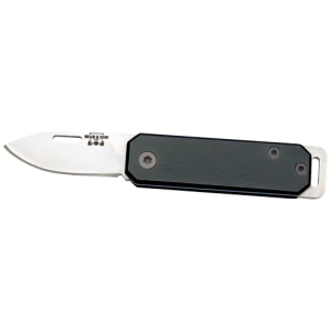 BEAR & SON SLIP JOINT FOLDER - 1.5" BLACK/SS ALUMIMUN HANDLE