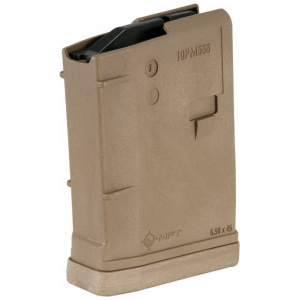 MFT MAGAZINE AR15 5.56X45MM - 10RD SCORCHED EARTH POLY