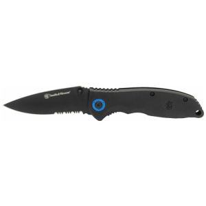 S&W KNIFE CLIP FOLDER 3.25" - BLADE W/FREE KEYCHAIN BTL OPNR