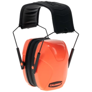 CALDWELL YOUTH PASSIVE EARMUFF - HOT CORAL