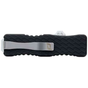SCHRADE KNIFE UPROAR D/A OTF - 3" D2 BAYONET POINT BLACK/SS