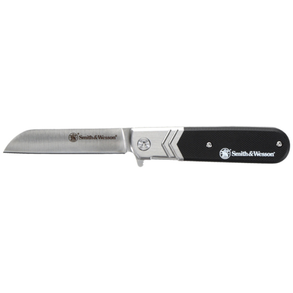 S&W KNIFE EXECUTIVE BARLOW - SPRING ASSIST 2.5" W/PCT CLIP