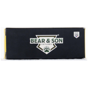 BEAR & SON BUTTERFLY KNIFE - 3.58" GALAXY/SS CLIP POINT