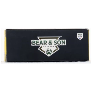 BEAR & SON BUTTERFLY KNIFE - 3.58" GALAXY/SS CLIP POINT