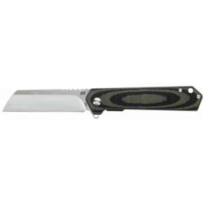 SCHRADE KNIFE LATERAL FOLDER - 3.25" AUS-10 OD GREEN/LAM