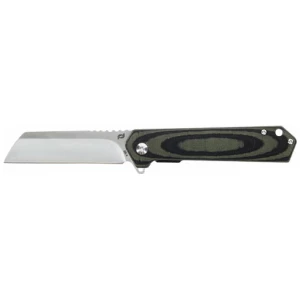 SCHRADE KNIFE LATERAL FOLDER - 3.25" AUS-10 OD GREEN/LAM