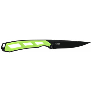 SCHRADE KNIFE ISOLATE CAPER - FIXED 3" AUS-10 BLACK/GREEN