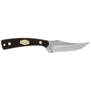 OLD TIMER KNIFE SHARPFINGER LG - 4" FIXED SS DELRIN W/SHEATH