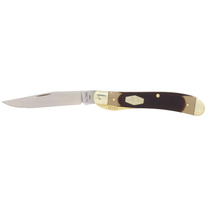 OLD TIMER KNIFE GUNSTOCK TRPPR - 1-BLADE 3.1" S/S DELRIN