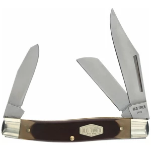 OLD TIMER KNIFE SENIOR 3-BLADE - 3" S/S DELRIN