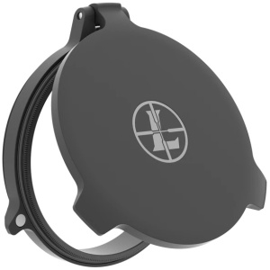 LEUPOLD LENS COVER ALUMINA 44MM FLP BK
