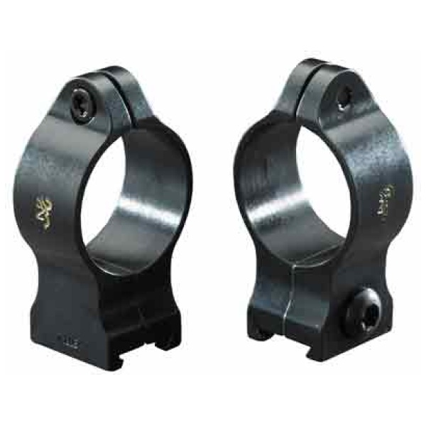 BROWNING RIMFIRE SLIMLINE - RINGS FOR SA2/T-BOLT BLK MATTE