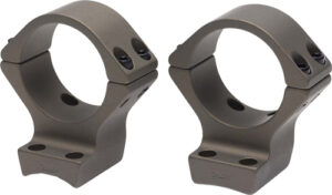 BROWNING 2PC INTEGRL SCOPE MNT - SYSTEM 1" LOW SMKD BRNZ X-BOLT