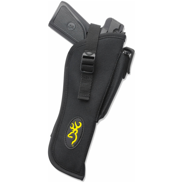 BROWNING BELT HOLSTER W/MAG - POUCH BUCK MARK PISTOL RH BLCK