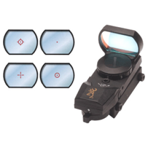 BROWNING BUCK MARK REFLX SIGHT - 4-RETICLES MATTE BLACK