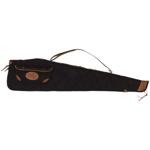 BROWNING LONA CANVAS GUN CASE - 48" SCOPED BLACK/BROWN TRIM