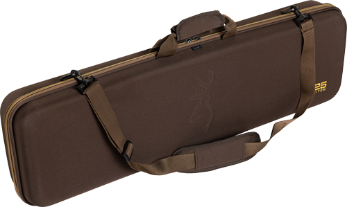 BROWNING VAPOR 825 FITTED CASE - 36"L W/EMBROIDERED LOGO BROWN
