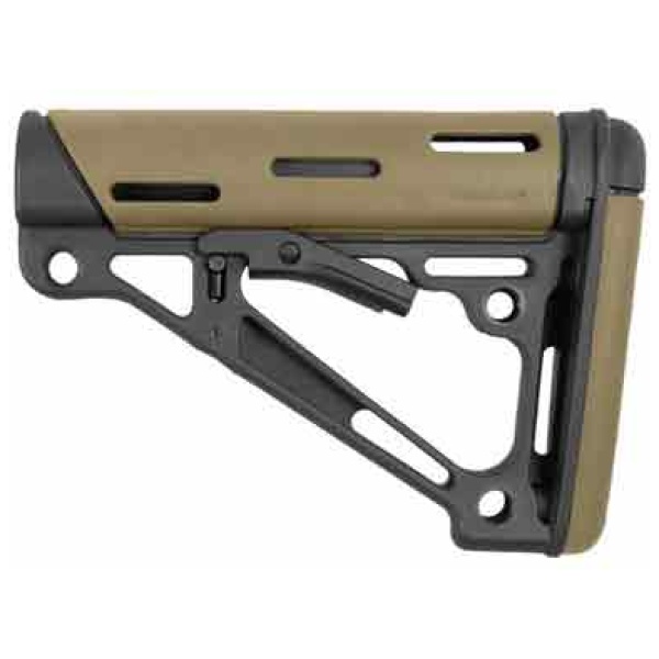 HOGUE AR-15 COLLAPSIBLE STOCK - FDE RUBBER COMMERCIAL