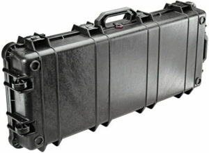 PELICAN 1700 CASE W/ WHEELS - 3 PC FOAM FITS 34" GUNS BLACK