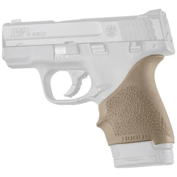 HOGUE HANDALL BEAVER TAIL GRIP - SLEEVE S&W M&P SHIELD LC9 FDE